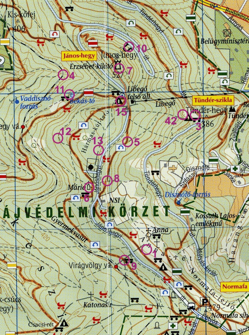 normafa térkép Tor túra: Eszement hegymenet, melyben emberseregek terepen  normafa térkép